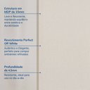 Ver imagem 4 de Painel Liso para TV até 86 Polegadas Planejado 240x230cm Aruá CabeCasa MadeiraOriginals Off White