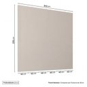 Ver imagem 3 de Painel Liso para TV até 86 Polegadas Planejado 240x230cm Aruá CabeCasa MadeiraOriginals Off White