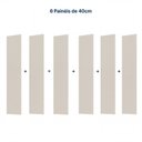 Ver imagem 5 de Painel Liso para TV até 86 Polegadas Planejado 240x230cm Aruá CabeCasa MadeiraOriginals Off White