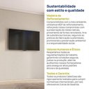 Ver imagem 7 de Painel Liso para TV até 86 Polegadas Planejado 240x230cm Aruá CabeCasa MadeiraOriginals Off White