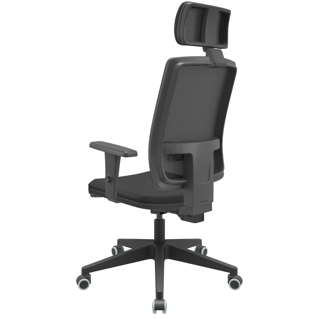 Cadeira Brizza Presidente Back System c/ Apoio Gupe Decor Cadeira Presidente telada c/ apoio Azul - 2