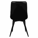 Ver imagem 5 de Kit 2 Cadeiras Polipropileno Marcela Montreal Preta Cozinha Jantar Preto