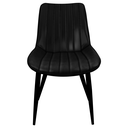 Ver imagem 3 de Kit 2 Cadeiras Polipropileno Marcela Montreal Preta Cozinha Jantar Preto