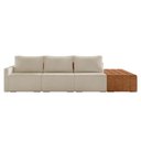 Ver imagem 6 de Sofá Ilha 3 Lugares Living 372cm Modulado para Sala Lary Bouclê K01 - D'Rossi
