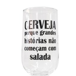 Taça Cerveja Frases 300ml - Cerveja Porque - 2