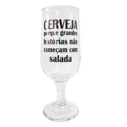Taça Cerveja Frases 300ml - Cerveja Porque - 1