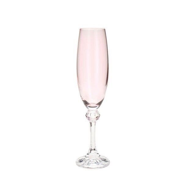 Taça Champagne Rosé Elisa 220mL