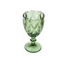Taça de Água Vidro Diamond Verde - 2