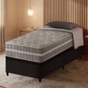 Ver imagem 2 de Cama Box Baú Solteiro King Preto + Colchão Molas Ensacadas Zidi Alabama 96x203x66cm