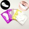 100pares Protetor Pálpebras Gel Alongamento Cílios Patch Pad - 1