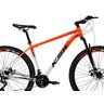 Bike Aro 29 Ksw Xlt100/200 24v com Shimano e Freios Mecânico Cor:branco Degradê Laranja;tamanho:17 - 2