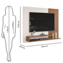 Ver imagem 3 de Painel para Tv Nando Freijó Off White com Aparador para Sala Petri e Mesa de Centro Petri Off White