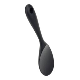 Colher Para Arroz Silicone de Servir p/ Altas Temperaturas:PRETO - 4