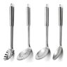 Kit Utensílios De Cozinha Inox Tuboline 06 Pçs Gourmet Mix - INOX - 3