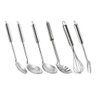 Kit Utensílios De Cozinha Inox Tuboline 06 Pçs Gourmet Mix - INOX - 2