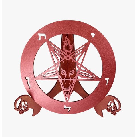Sigilo Magico Baphometh:vermelho