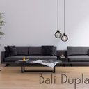 Ver imagem 6 de Luminária Pendente Duplo Madeira Bali 20cm Cr Soquete E27 Preto