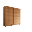 Ver imagem 1 de Guarda Roupa Casal 2 Portas 4 Gavetas Copacabana Cedro