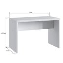 Ver imagem 6 de Conjunto Mesa Fixa com 2 Bancos Móveis Canção Branco