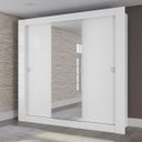 Ver imagem 5 de Guarda Roupa Casal 3 Portas de Correr H563 Kappesberg - Branco