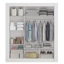 Ver imagem 6 de Guarda Roupa Casal 3 Portas de Correr H563 Kappesberg - Branco