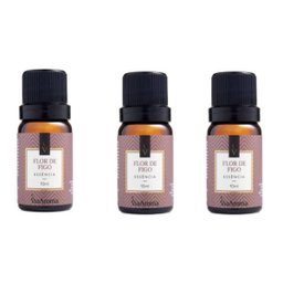 Kit 3 Essências Flor De Figo - 10Ml Via Aroma - 1