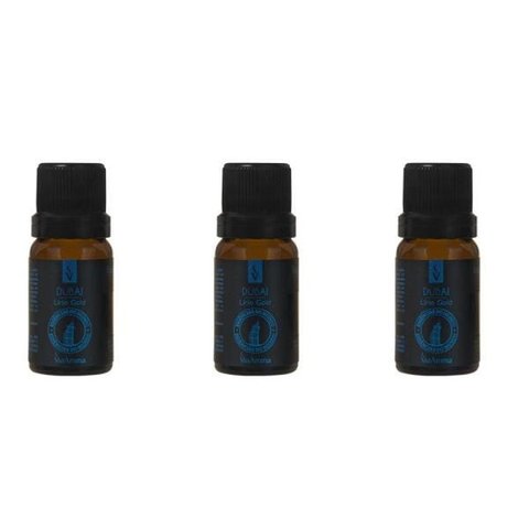Kit 3 Essências Dubai/Lírio Gold - 10Ml Via Aroma