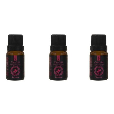 Kit 3 Essências Cancun/Cereja Tropical- 10Ml Via Aroma