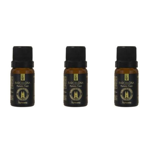 Kit 3 Essências Barcelona/Pomero Fresh - 10Ml Via Aroma