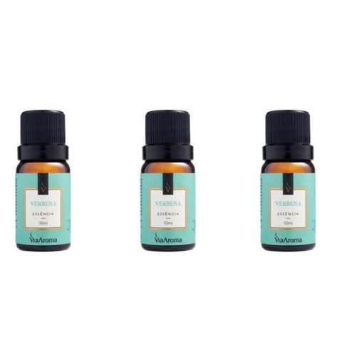 Kit 3 Essências Verbena - 10Ml Via Aroma