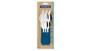 Ver imagem 2 de Conjunto Talheres 12 Pcs Leme Azul Tramontina Aço Inox