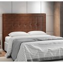 Ver imagem 2 de Cabeceira Cama Box Casal 140 cm P05 Atenas Corino Marrom - Lyam Decor