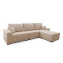 Ver imagem 7 de Sofá Modular Kavak 5 Lugares 331cm Bege Bouclê King House