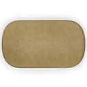 Ver imagem 6 de Puff Decorativo Orgânico para Living Quarto 100cm Doha W01 Couríssimo Fendi - Lyam Decor
