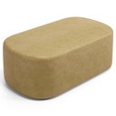 Ver imagem 1 de Puff Decorativo Orgânico para Living Quarto 100cm Doha W01 Couríssimo Fendi - Lyam Decor