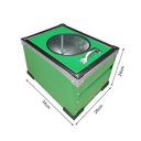 Ver imagem 6 de Cooler Térmico para Barril de Chopp Heineken Capacidade para 5 Litros Verde