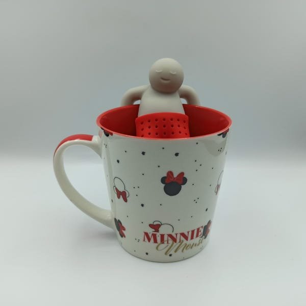 Caneca 350Ml com Infusor para Cha Minnie Mouse - 2