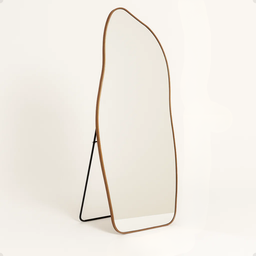 Espelho Grande Corpo Inteiro com Moldura Metal Orgânico Decorativo 170x70cm Luxo - 7 Espelho Grande Corpo Inteiro com Moldura Metal Orgânico Decorativo 170x70cm Luxo - 7