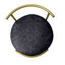 Ver imagem 6 de Banqueta Puff Penteadeira Quarto Maquiagem Base Ferro Facto:preto