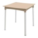 Ver imagem 1 de Mesa Tramontina Diana Areia 70cm em Polipropileno Pernas de Alumínio