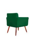 Ver imagem 3 de Poltrona Decorativa Nina Capitonê Verde Vallisa Decor
