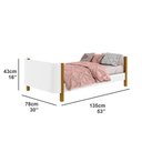 Ver imagem 5 de Berço Curvo Mini Cama Olivia - Branco