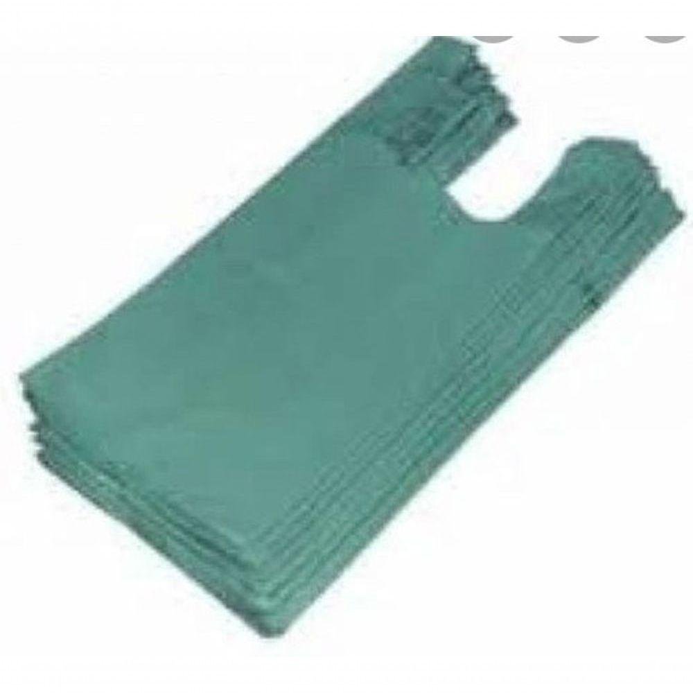 Sacola Reciclada 35x45 1 Pacote C-5kg (verde) - 1