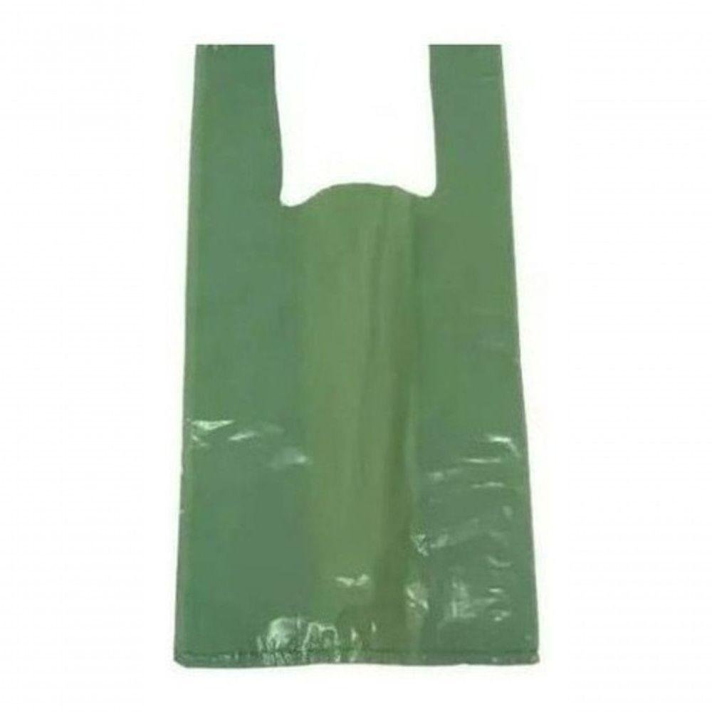 Sacola Reciclada 35x45 1 Pacote C-5kg (verde) - 2