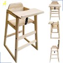 Ver imagem 1 de Cadeira Refeição com Bandeja Pinus:natural