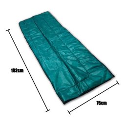 Kit 2 Sacos de Dormir FA Colchões Colchonete Acampamento Camping Solteiro 192x75cm Verde 8161 - 2