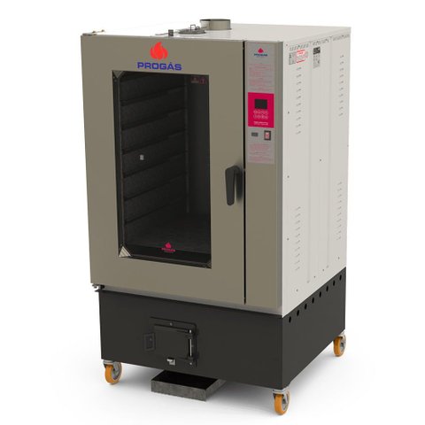 Forno Turbo a Lenha 10 Esteiras Prtlf-10000st - Fornalha Frontal - Progás Lenha - Fornalha Frontal