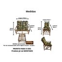 Ver imagem 3 de Jogo De Sofá De Bambu Poltronas Cadeira Jogo De Sofa De Vime