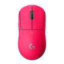 Ver imagem 1 de Mouse Gamer Sem Fio Logitech G Pro X Superlight - 25.600dpi - 5 Botões - 1ms - Rosa - 910-005955