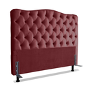 Ver imagem 1 de Cabeceira Para Cama Box Queen 1,6 M Realeza:Suede Marsala